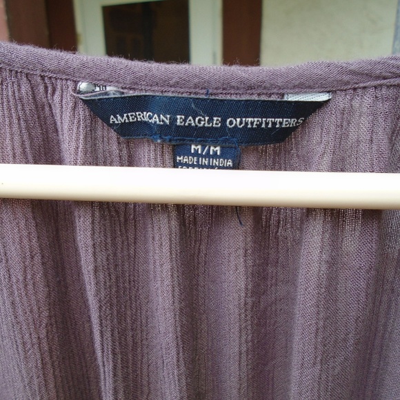 American Eagles outfitters size med. lace trim top - Picture 3 of 6